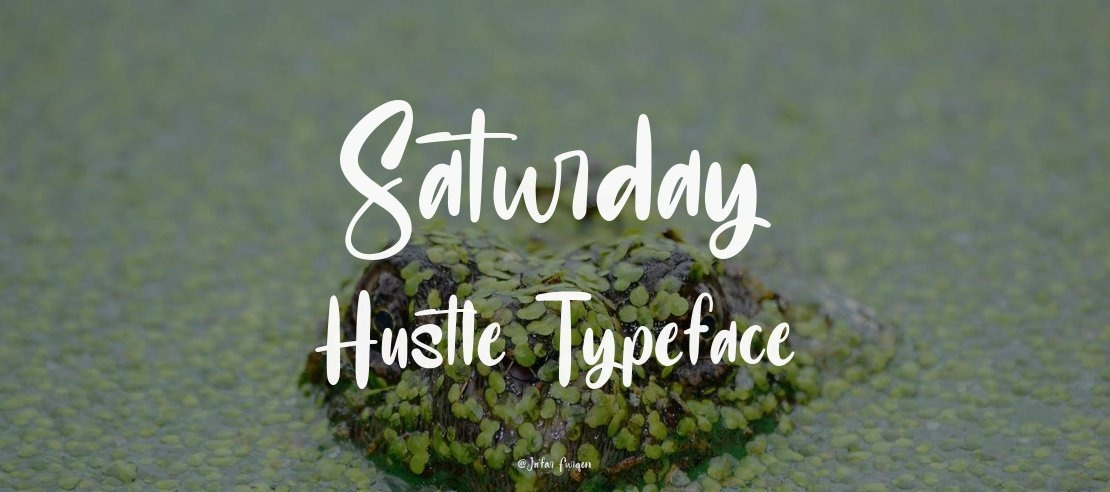 Saturday Hustle Font