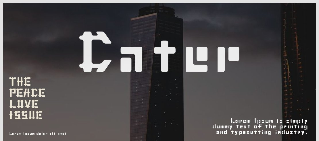 Cater Font