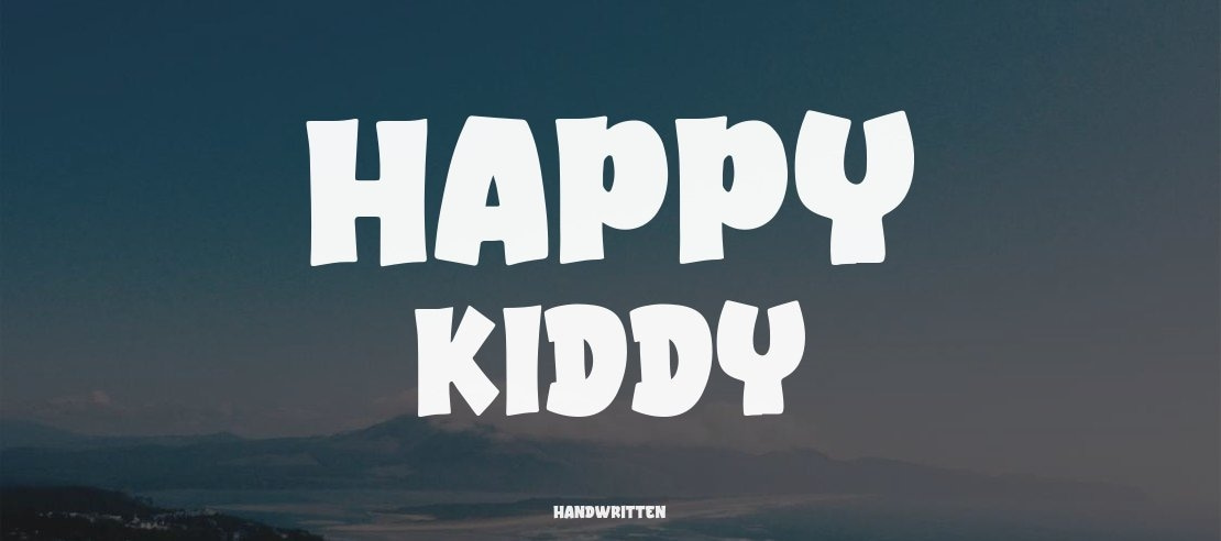 Happy Kiddy Font