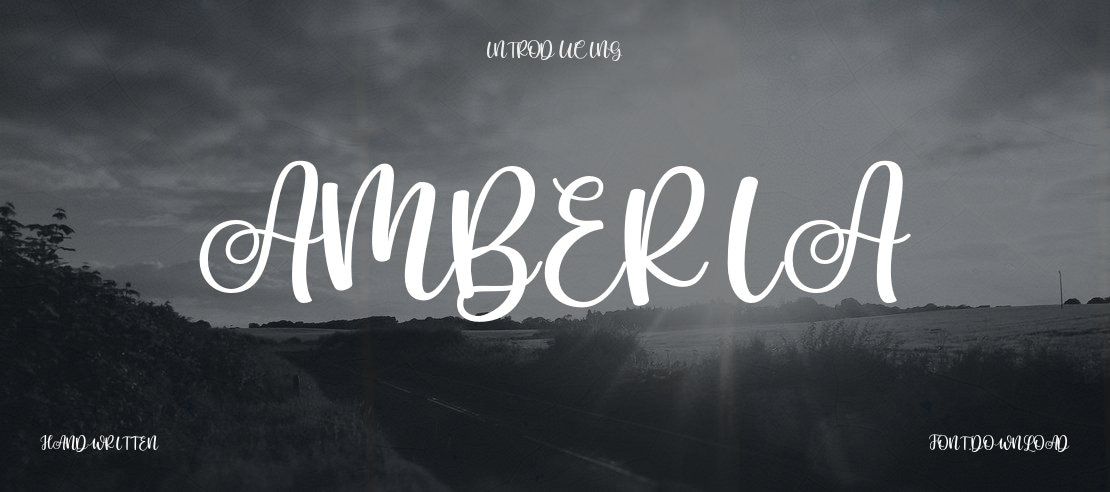 Amberia Font