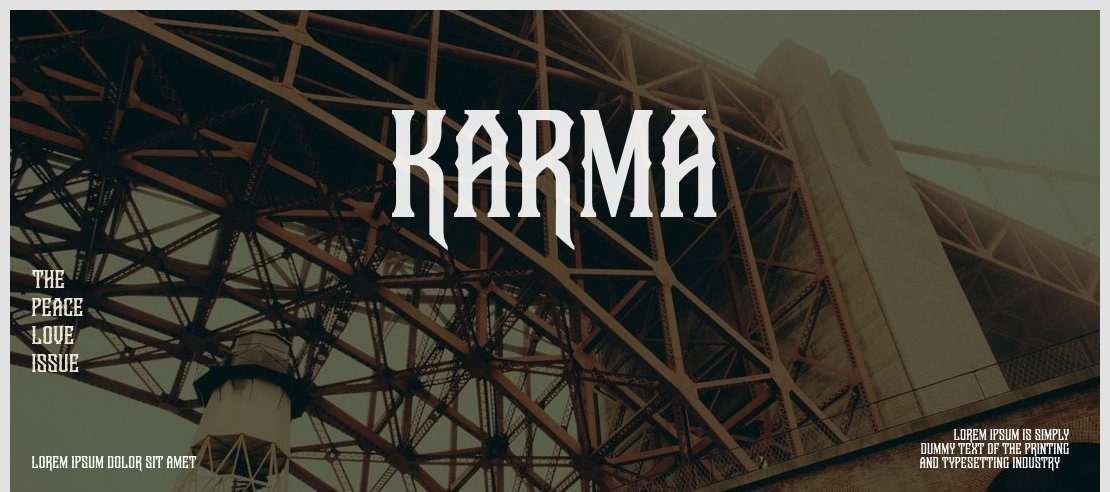 Karma Font