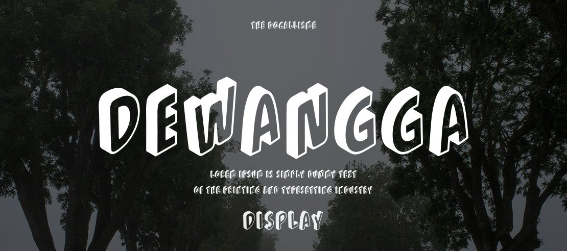 Dewangga Font