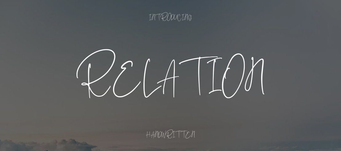 Relation Font