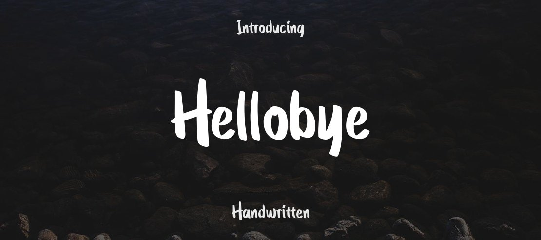 Hellobye Font