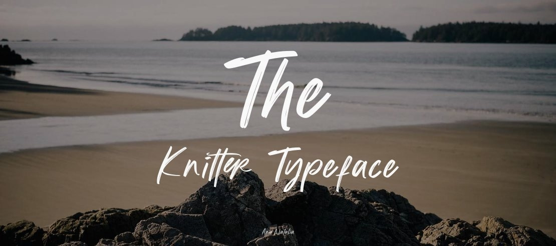 The Knitter Font