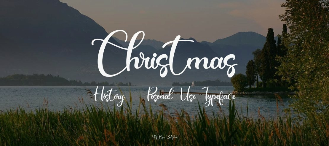 Christmas History - Pesonal Use Font