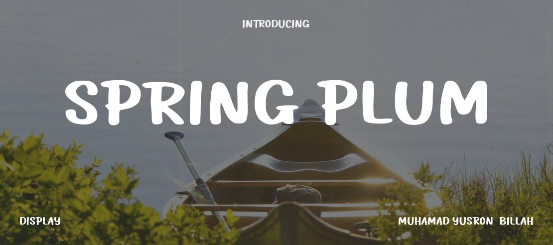 Spring Plum Font