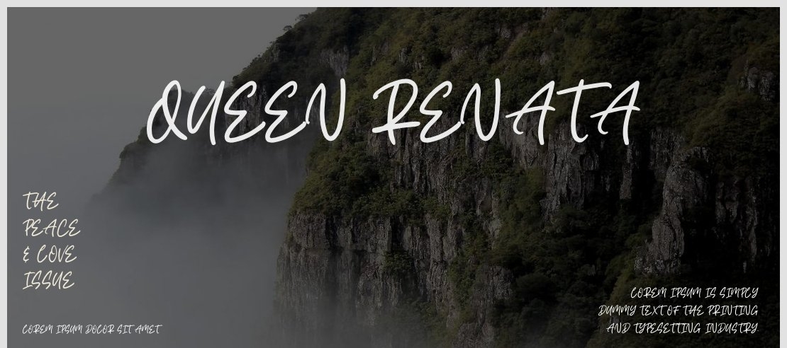 Queen Renata Font