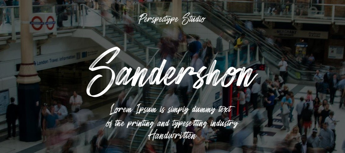 Sandershon Font