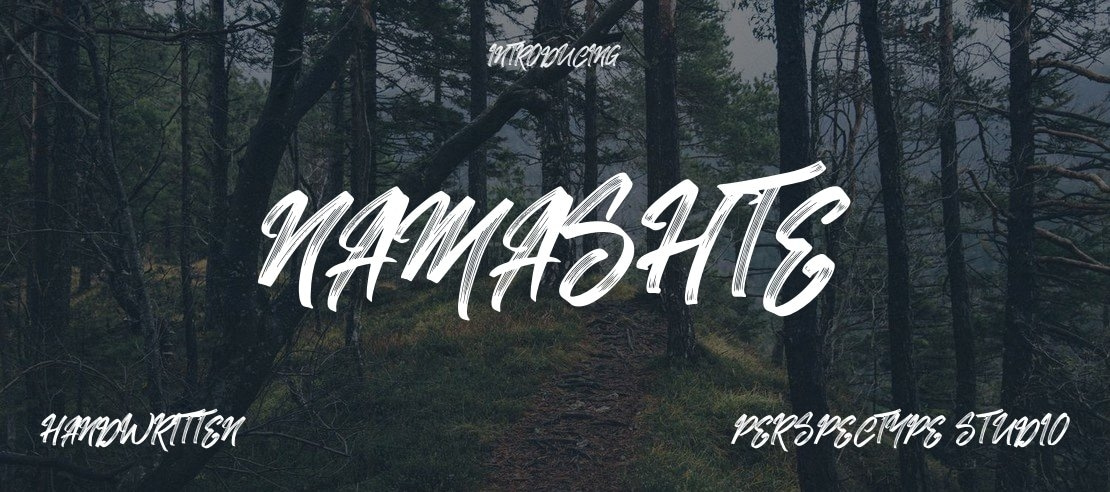 Namashte Font