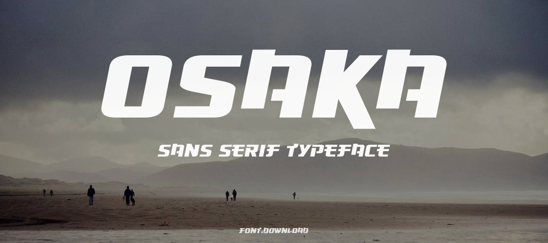 Osaka Sans Serif Font