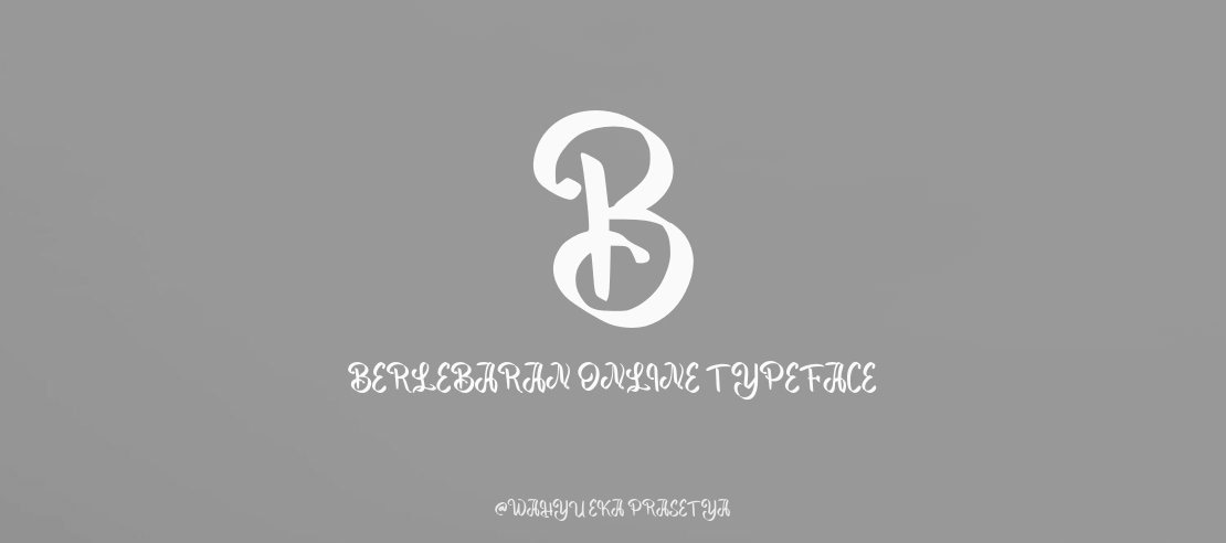 b Berlebaran Online Font