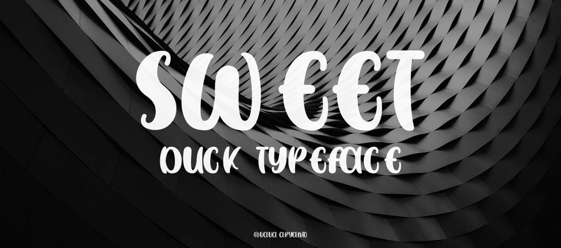 SWEET DUCK Font Family