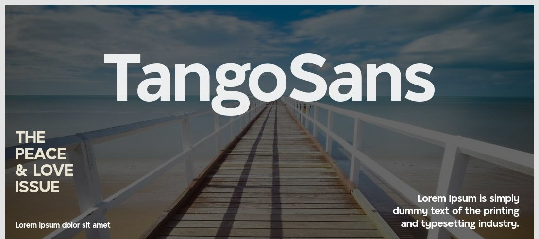 TangoSans Font Family