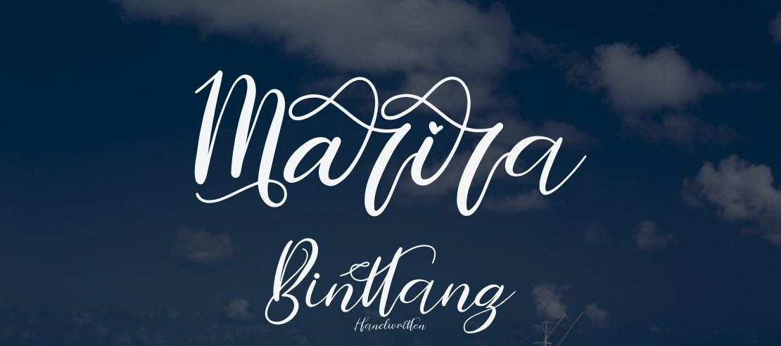 Marira Binttang Font