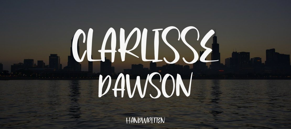 Clarlisse Dawson Font