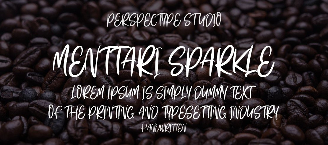 Menttari Sparkle Font