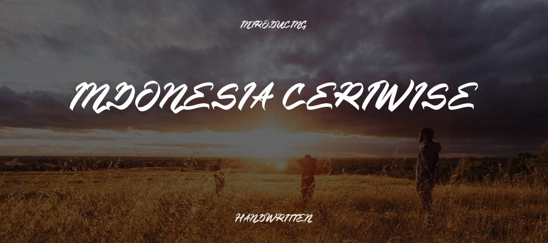 Indonesia Ceriwise Font