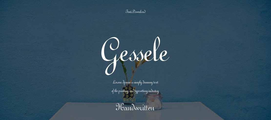 Gessele Font