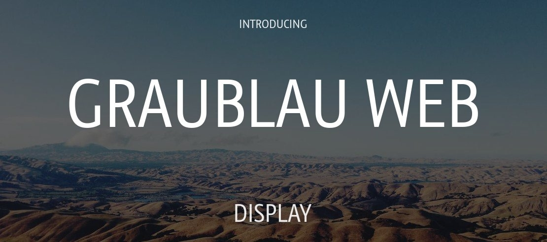 Graublau Web Font