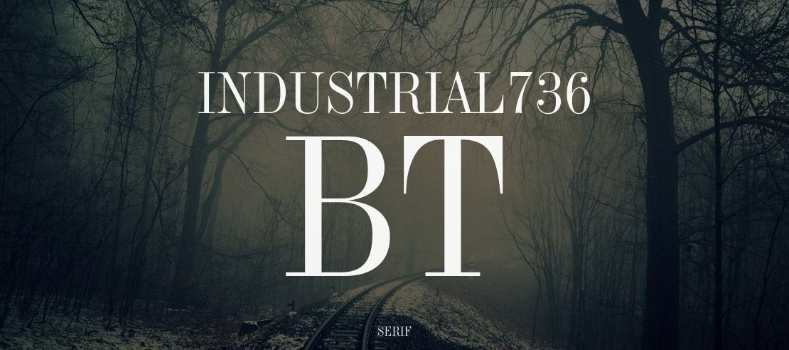 Industrial736 BT Font