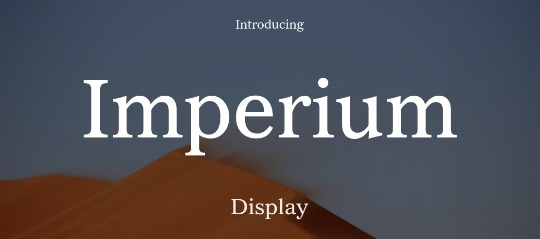 Imperium Font