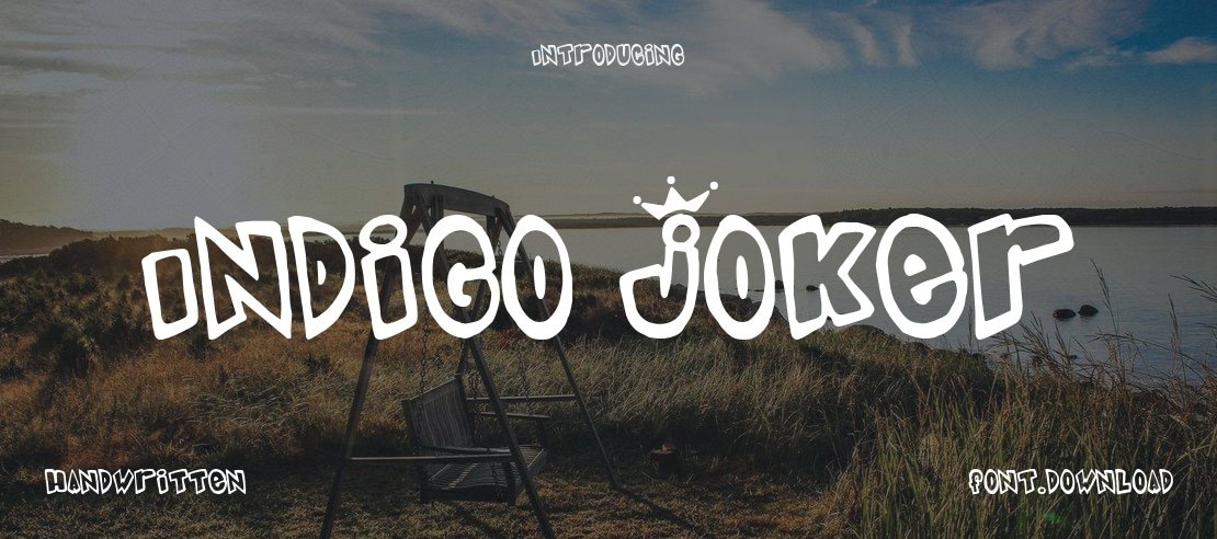 Indigo Joker Font