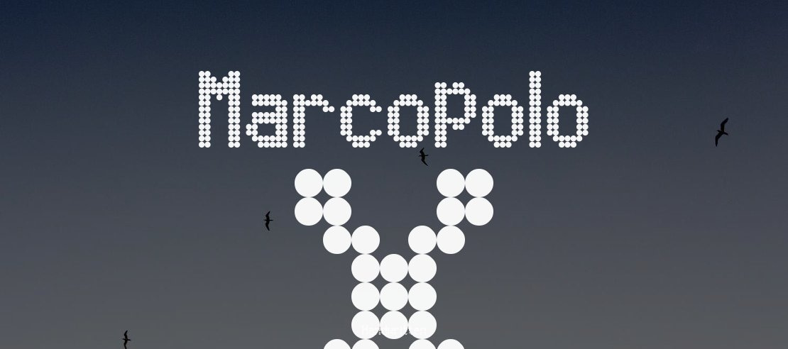 Marcopolo 13x9 Font