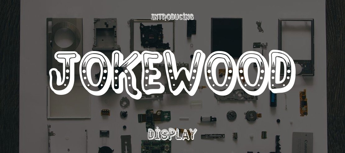 Jokewood Font