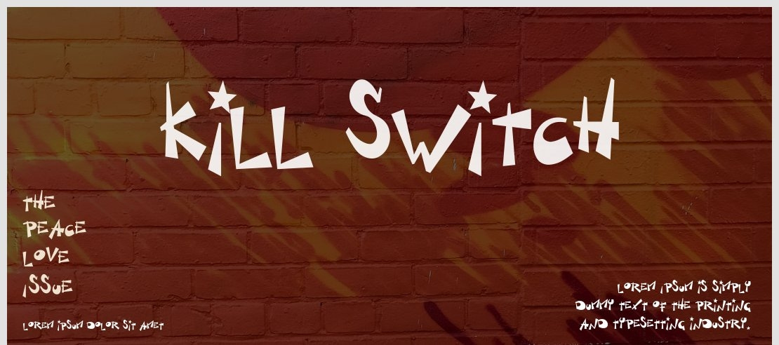 Kill Switch Font