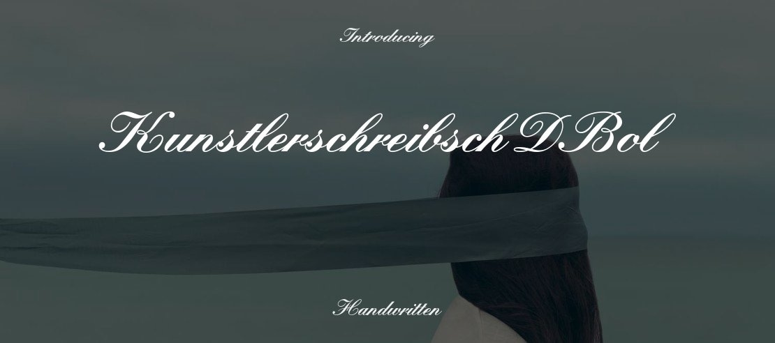 KunstlerschreibschDBol Font