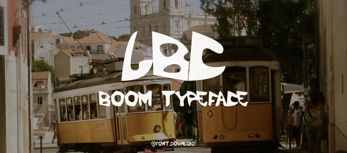 LBC Boom Font