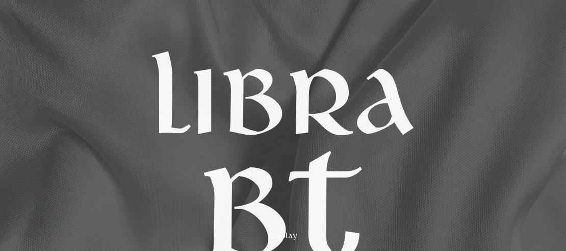 Libra BT Font