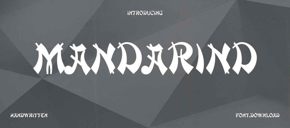 MandarinD Font