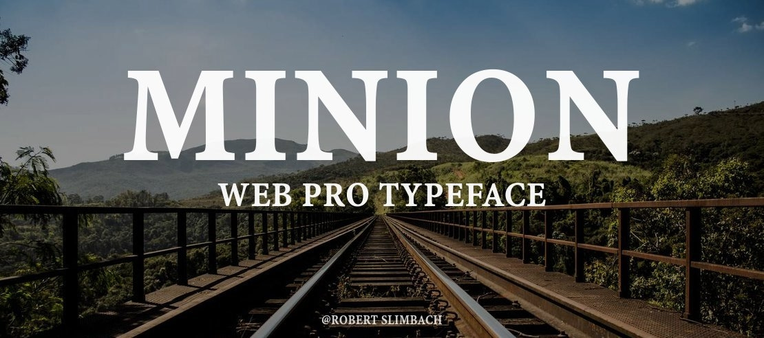 Minion Web Pro Font