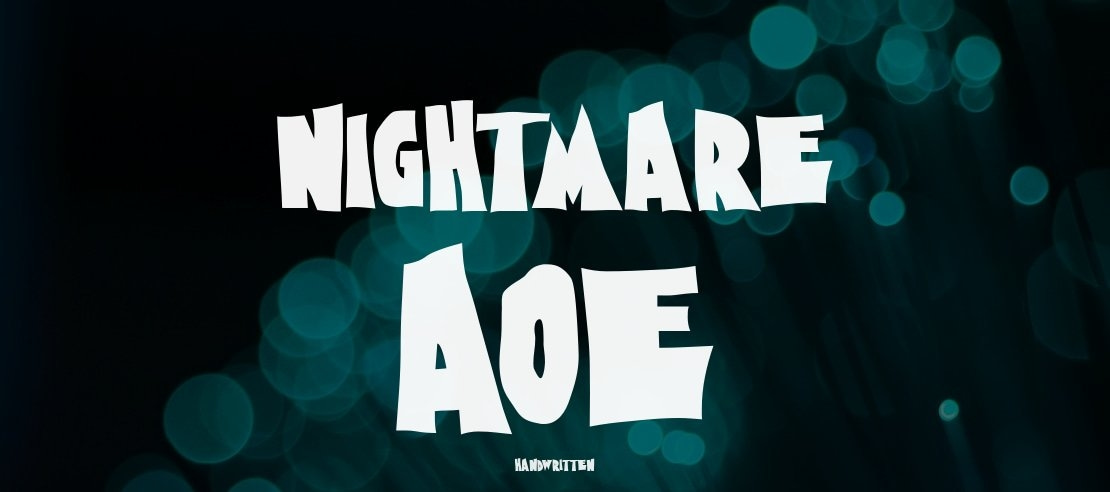 Nightmare AOE Font