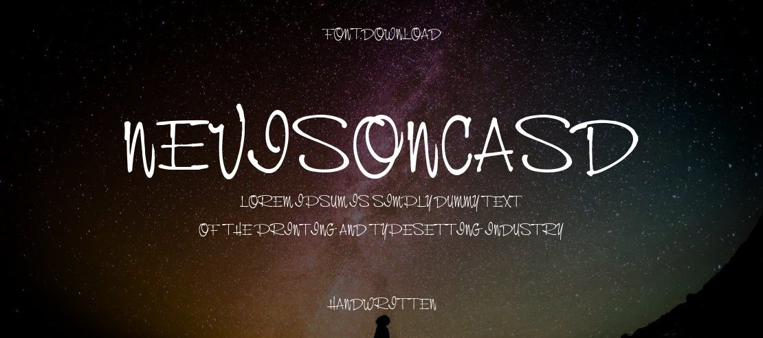 NevisonCasD Font