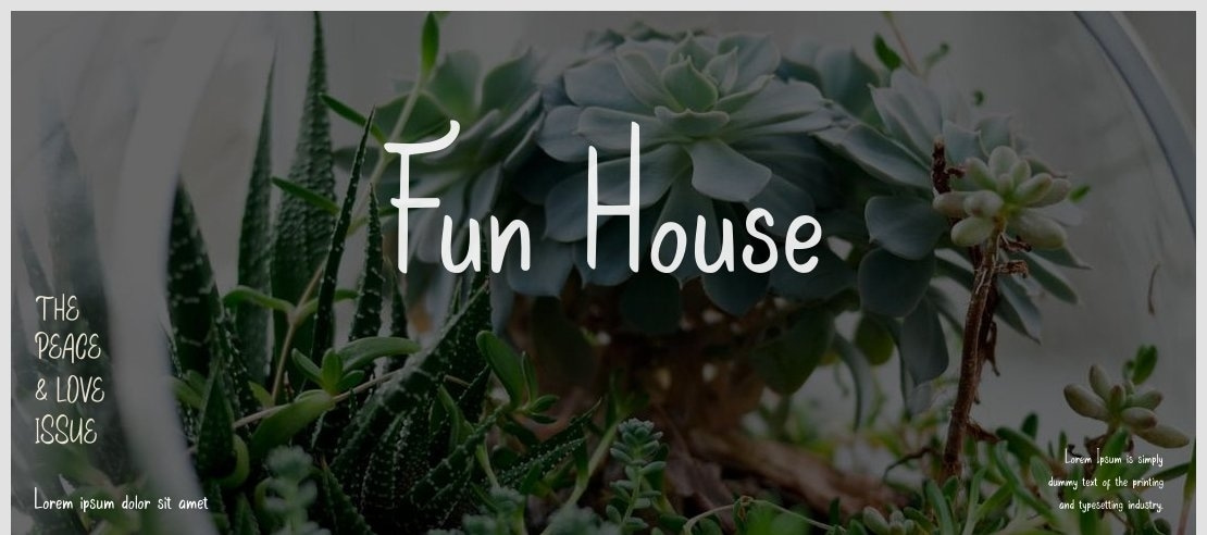 Fun House Font