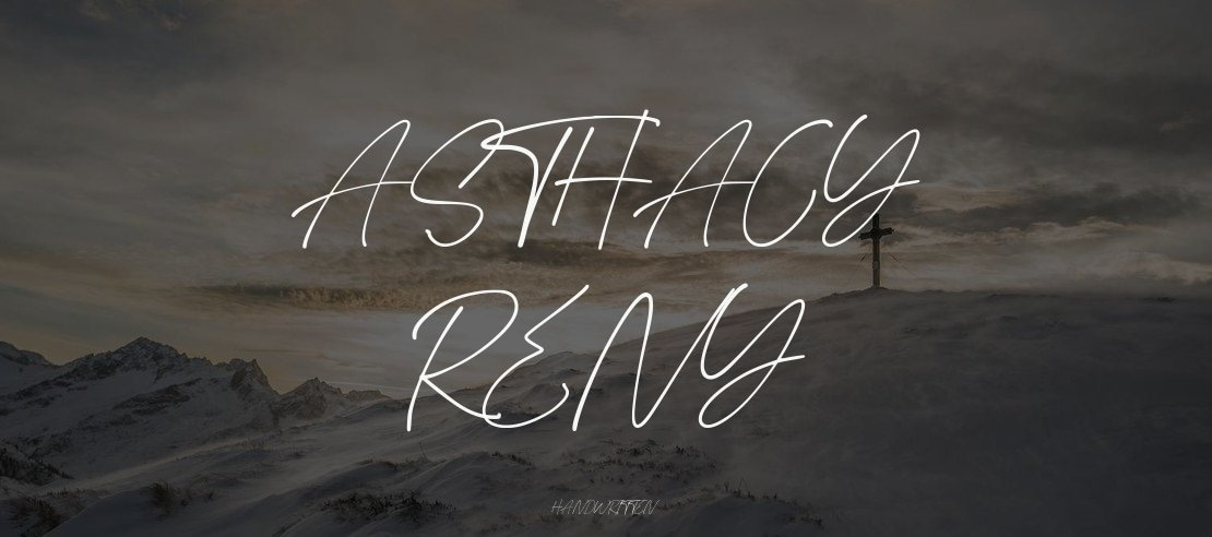 Asthacy Reny Font