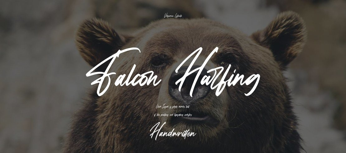 Falcon Harfing Font