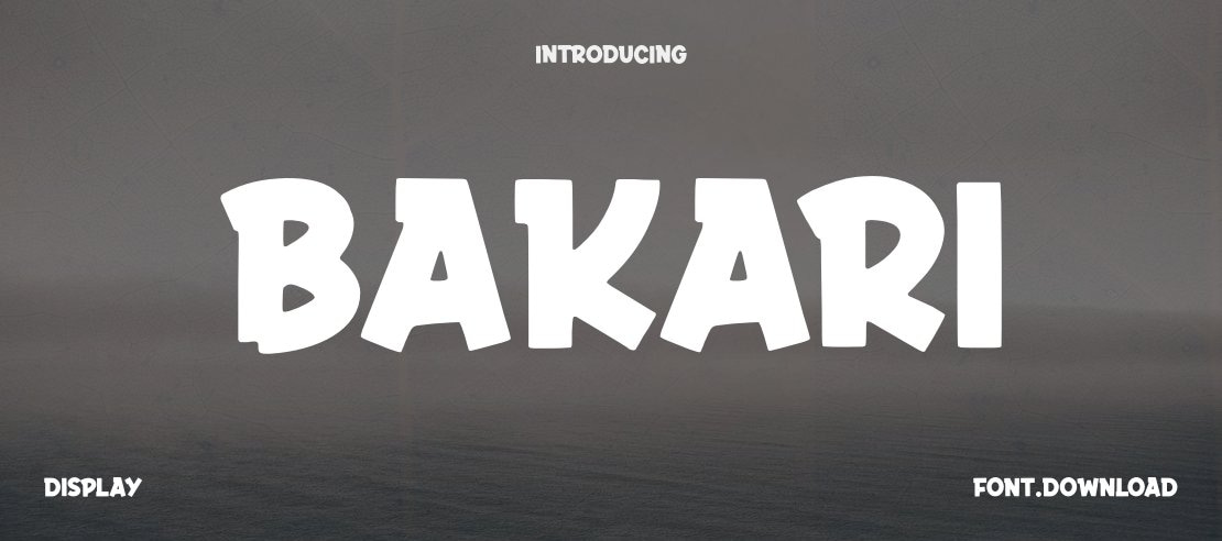 Bakari Font