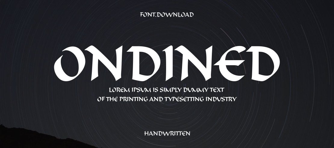 OndineD Font