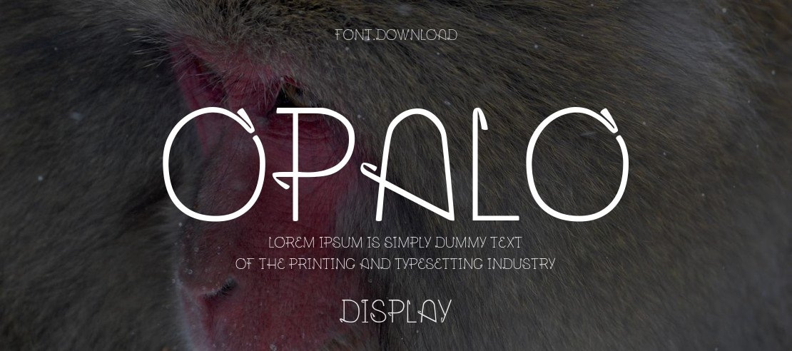 Opalo Font