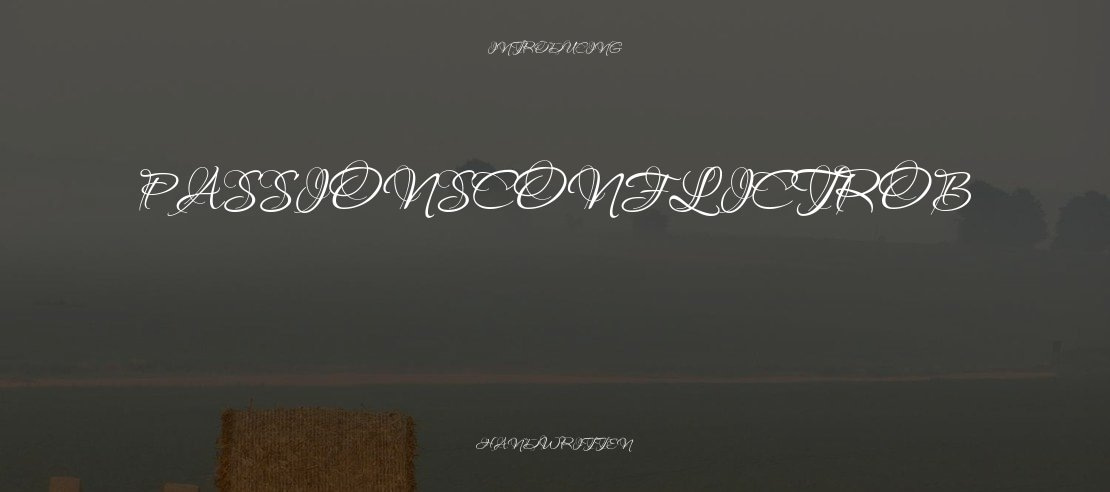 PassionsConflictROB Font