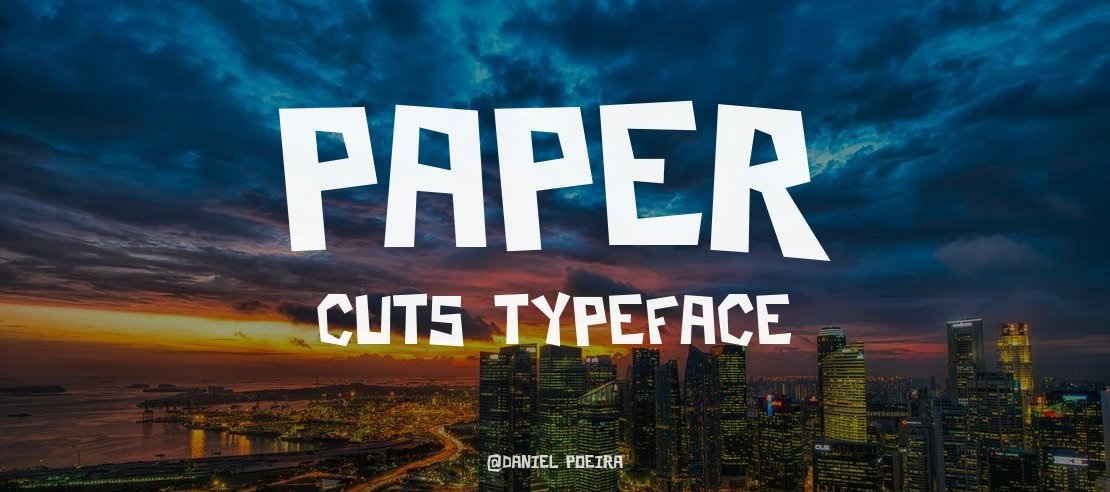 Paper Cuts Font