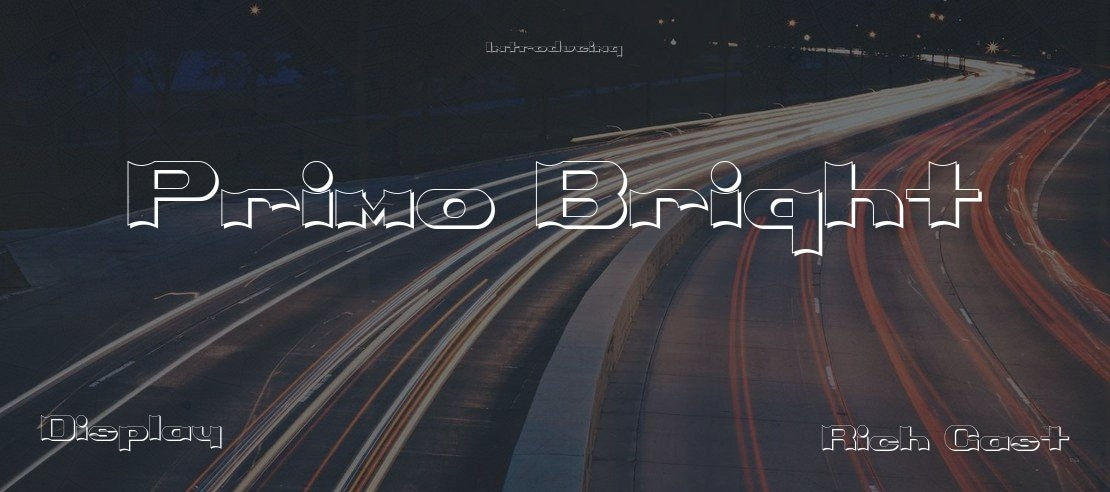 Primo Bright Font