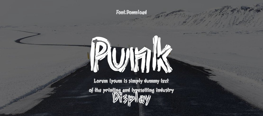 Punk Font