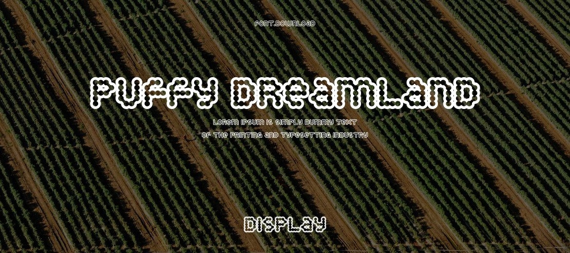 Puffy Dreamland Font