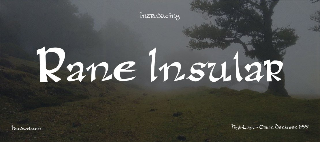 Rane Insular Font