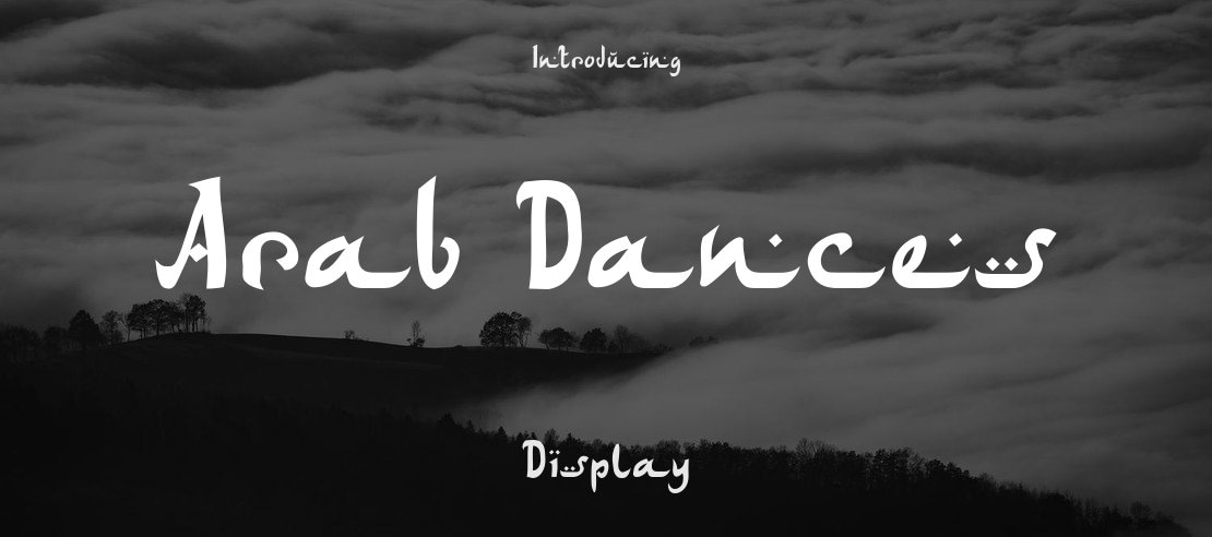 Arab Dances Font